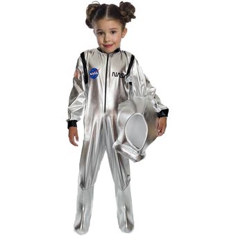 Disfraz de mameluco de astronauta naranja infantil Multicolor
