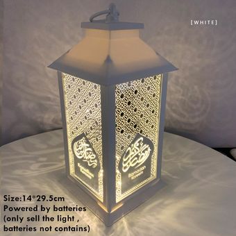 Eid-farolillos colgantes para decoración del hogar farolillos de est 