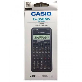 Calculadora Científica Casio FX-350MS 2da Edición | Linio Perú ...