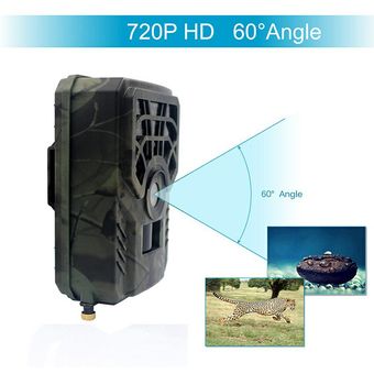 Cámara PR300A fauna de la cámara del rastro de la caza al aire libre 1080P nocturna por infrarrojos verde- 