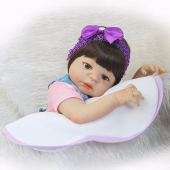 NPK realista Reborn Menina 57 CM bebé recién nacido muñecas de vinilo 