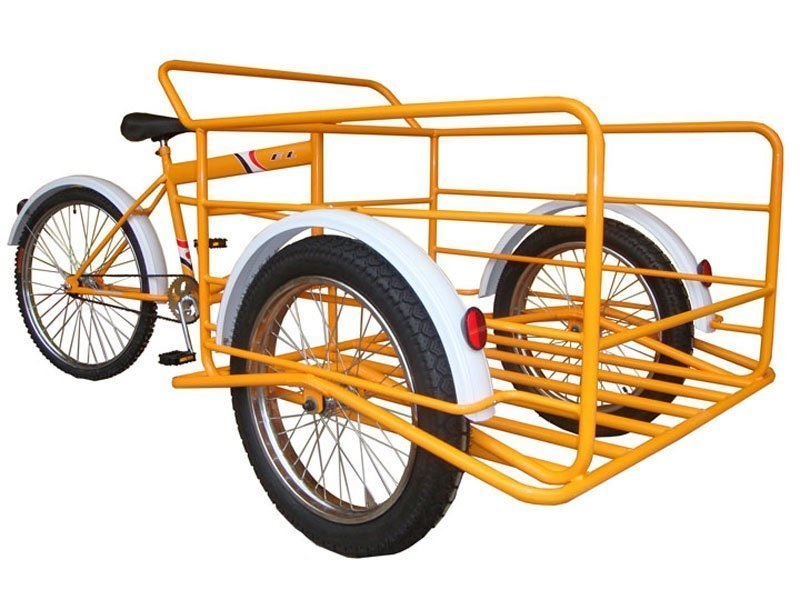 Triciclo De Carga Titan MERCURIO LLANTA DE MOTO