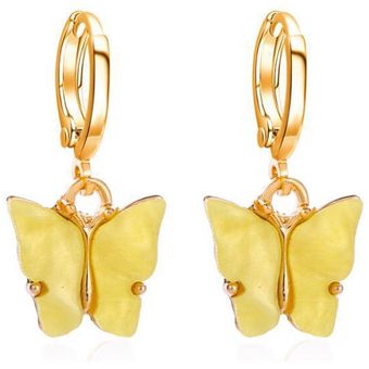 Modyle New Butterfly Butterfly Pendientes De Estilo Coreanos 