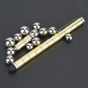 bolígrafo a base de ag Bolígrafo magnético novedoso con imán de metal 