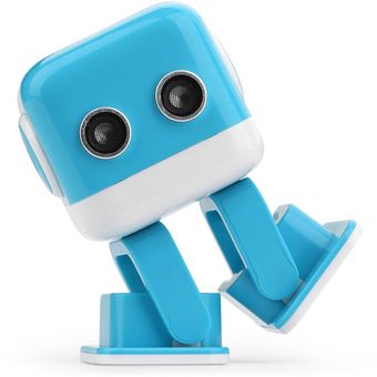 WL Toys-Robot inteligente Cubee para niños dispositivo de programación Musical con Control de gestos de baile Control de cara LED Bluetooth 
