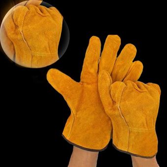 5 pares de guantes de jardinería para corte de madera  construcción 