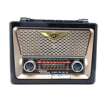 Radio portátil retro con reproductor MP3 - Sonivox Colombia