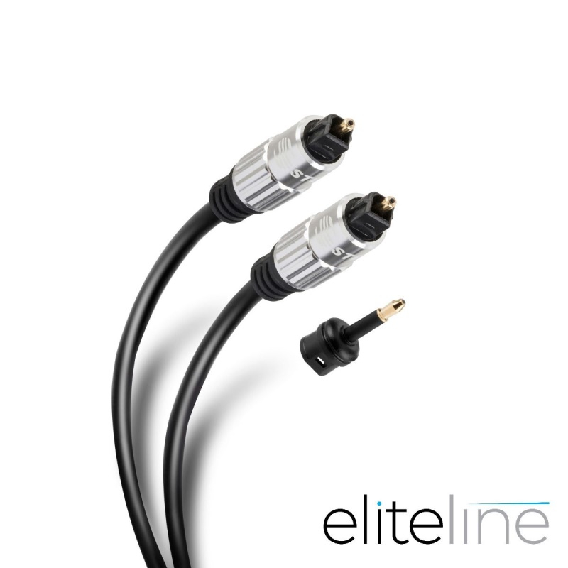Cable Toslink Carcasa Fibra Óptica Audio Digital 3m Steren