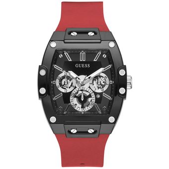 Reloj Guess Hombre Phoenix GW0203G4 color Rojo