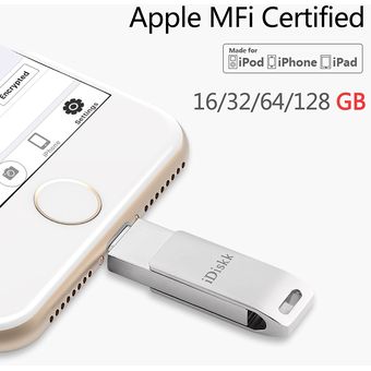 IDiskk Memoria Externa Apple USB 16gb External Memory MFI Certified