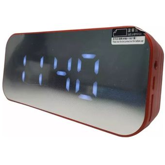 Radio Digital FM, Radio Reloj Despertador Radio Reloj Despertador LED Radio  Reloj Despertador Radio Digital Meticulosamente diseñado