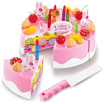 Niños de los niños Cocina Juguetes de bricolaje corte de la torta de  cumpleaños Juego de imaginación Ali os Juguetes | Linio México -  GE598TB07HYIRLMX