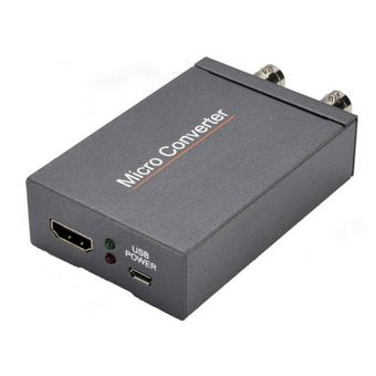 HDMI-compatible Para SDI Micro adaptador convertidor de audio Embebedor Extender 