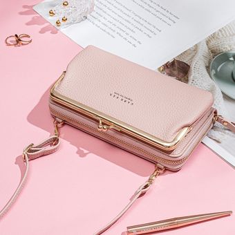 #Yellow Bolso pequeño de diseñador de lujo para mujer bandolera de cuero suave con bolsillo para teléfono móvil 
