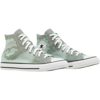 Converse verdes cheap claro