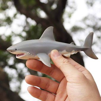 Tiburón realista PVC Ocean Sea Sealife Animal Figura Niños Modelo de juguete para niños Regalo 