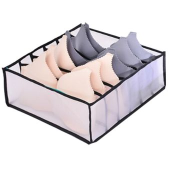 Dormitorio Closet Organizer para calcetines Caja de almacenamiento de 