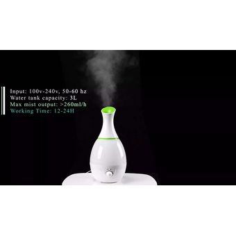 Humidificador Difusor Aromas XY-10 Blanco GENERICO