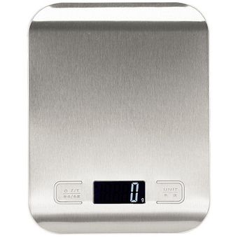 herramientas de medición para cocina de acero inoxidable báscula electrónica LED para banco Báscula Digital de 5000g 