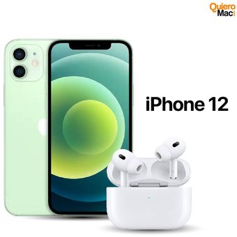 Apple iPhone 12 128 GB Verde Reacondicionado Tipo A