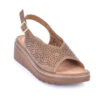 Price Shoes Sandalias Planas Mujer 6925069Avellana Linio