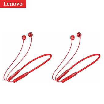 2 PCS Lenovo QE08 Auriculares Bluetooth deportivos inalámbricos 