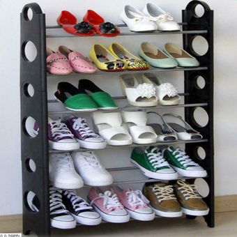 Organizador De Zapatos 6 Niveles 21 Pares Mueble Zapatero