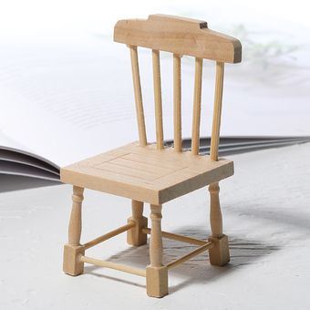 112 Mini silla de casa de muñecas hecha a mano modelo de accesorio de 