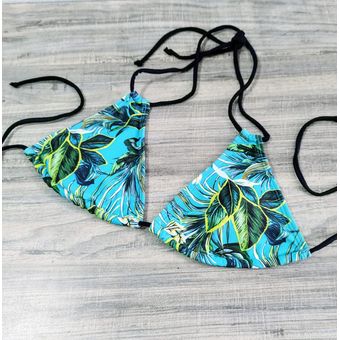 Traje de Baño Mujer Bikini - Tropical Neon - Secado Rápido