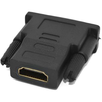 DVI 24 1 A Los Cables Del Adaptador HDMI 24k Enchapado En Oro-Negro 