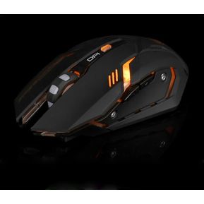 Rechargeable Wireless Gaming Mouse 7-color Backlight Breath