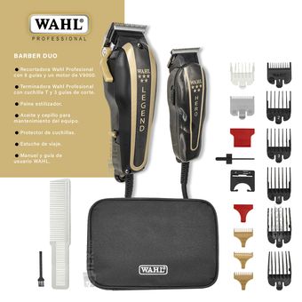 Maquina Cortadora Wahl Profesional Barber Combo Legend Hero