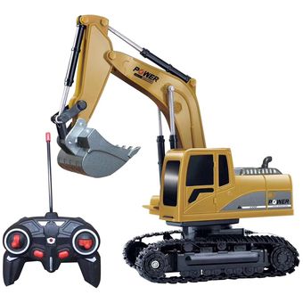 Excavadora RC remoto de coches de control del vehículo con luz durante Boys Toys 