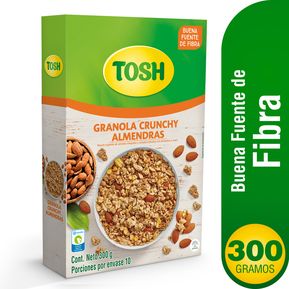 Cereal TOSH Almendra  caja x 300 gr