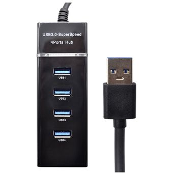 HUB USB -C USB CON 1 PUERTO USB-C Y 3 PUERTOS USB-A (SUPERSPEED DE