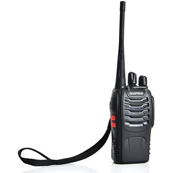 Radio Walkie Talkie Baofeng Bf-888s Uhf X2 Bateria 2800m Ah