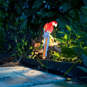 Luz de noche LED con forma de pájaro para jardín,Patio,jardín,impermea 