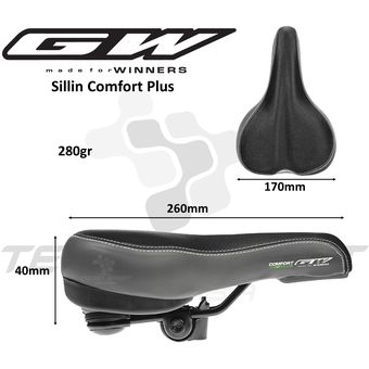 Sillín Confort Plus Sport 900 Bicicleta Mtb