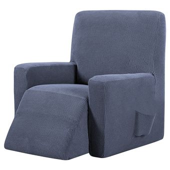 Funda para silla reclinable elástica,impermeable,de vino tinto,envolvente,para sofá de masaje,para sala de estar,13 colores 