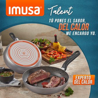 Plancha IMUSA Talent antiadherente con venas - Imusa