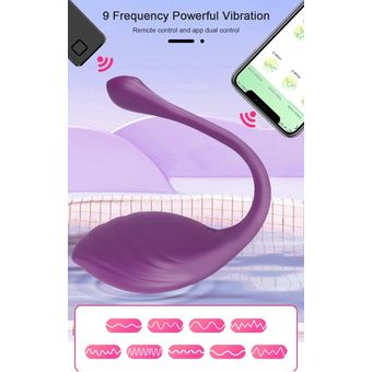 Vibrador de punto G con control remoto de aplicación, vibrador de pareja  con Bluetooth de larga distancia, recargable, juguetes sexuales para  adultos