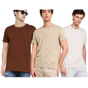 PACK 3 POLOS - SWISS LORD - OCRE/CAFE/BEIGE