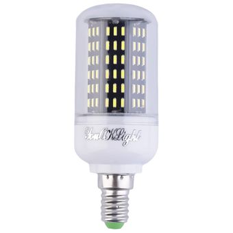 E14 15W Blanco frío  Luz blanca cálida 138 LED SMD 4014 Bombilla de luz 220V-240V 
