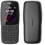 Celular básico Nokia 106 1.8 Pulgadas GSM RadioFM Unlocked Gris Oscuro