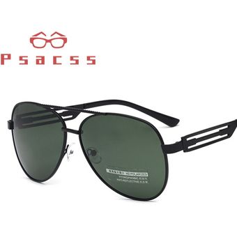 Psacss Polarized Pilot Vintage Sunglasses Men Designer Sun 
