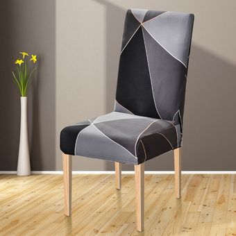 Funda silla elastica de LICRA para silla comedor,fundas para sillas moderna extraíble antisuciedad,funda de asiento de cocina,funda elástica para silla para banquete sillas de oficina #11 