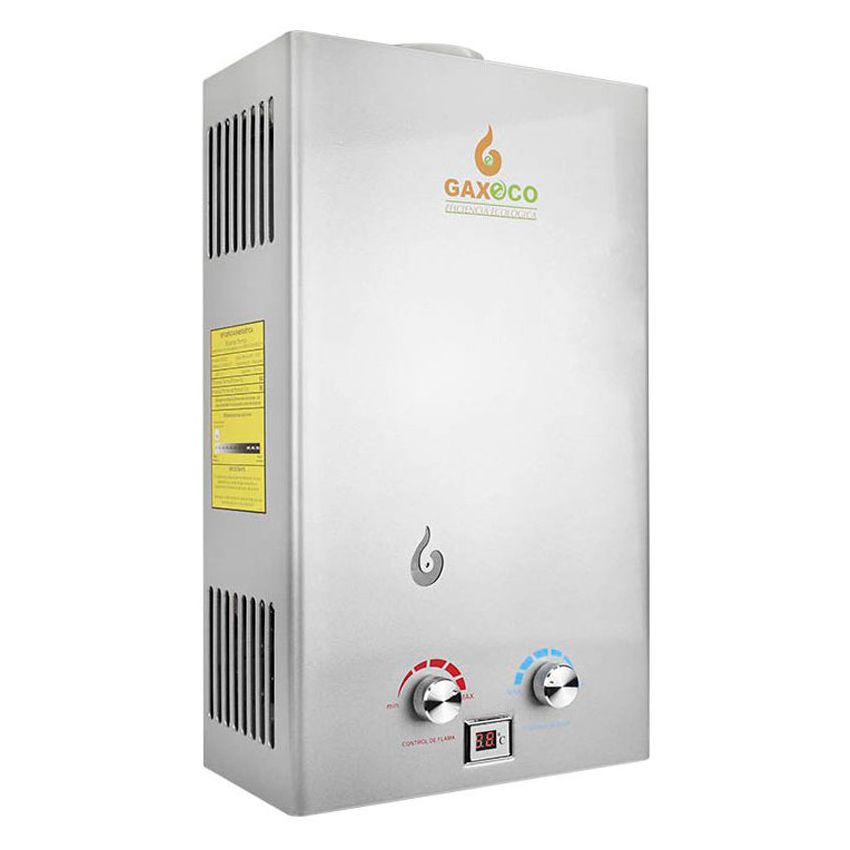 Calentador De Paso Gaxeco ECO-9000 1 1/2 Servicios Gas Boiler De Agua