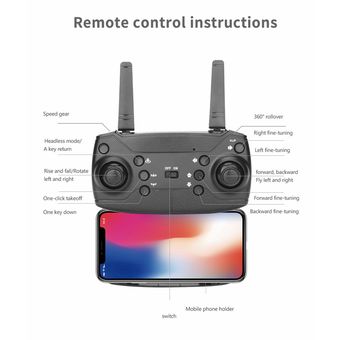 K3 Drone 4K plegable 4CH Altitud Hold Drone WiFi FPV en tiempo real de transmisión 