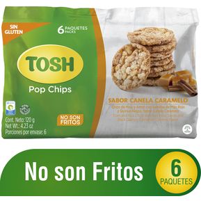 Pasaboca Chips de Maiz TOSH Caramelo Bolsa x 6 unidades