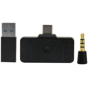 Receptor Bluetooth Adaptador Para Usb / Cable Tipo C / Aux